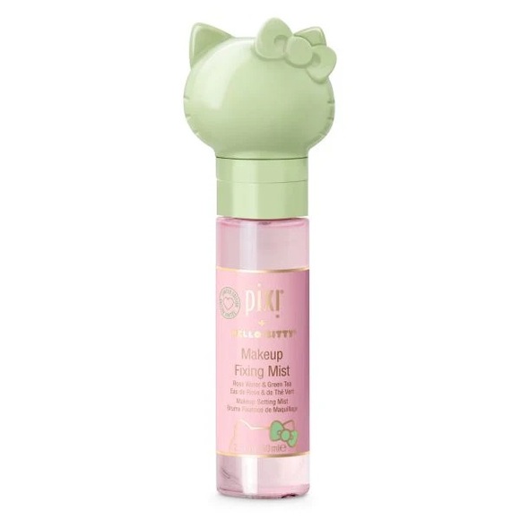 NWT Hello Kitty x Pixi Beauty Makeup Fixing Mist Rose Water & Green Tea - Picture 3 of 3